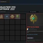 CS1528 // 954 real hours 5 Medals 2020 Green, 2021, 2022 Service, 5-Year, GO