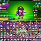 🔥RAREST🔥HEROIN BIBI AND 206 SKINS | 44X MAX BRAWLER | 17X HYPERCHARGE | 39K TROPHY | CHECK PHOTOS | INSTANT DELIVERY |