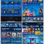 LEV-36 ACCT 💥 9-MAX CARDS 💥 6459 -TROPHIES | KT-12 | ARENA-17 | FREE RENAME | CHEAP | INSTANT DELIVERY GUARANTEED