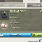 ||🔥CLAN NAME-THE BLUE ARMY🔥|| CLAN LEVEL 14 || CAPITAL HALL 8 FULL MAX || POSITIVE WAR LOG || RARE ENGLISH NAME || 