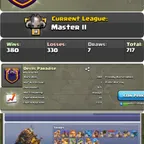 Devils Paradise [] Level 25 [] Capital Hall Full Max [] League Master-2 [] War Win 380 [] Lost 330 [] BEST-DEAL