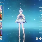 GI1914 // / Odette C6 + signature weapon, Keqing + skin, Mona C1, Tighnari C1, Diluc