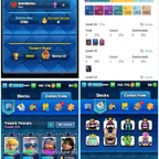 STACKED | XP-47 | 10 Evo |  | 1.4L+ GOLD | |  HTrophies: 8502 | 121/121 Cards | 4 Max card | Arena 22| 34 Rare emotes | 