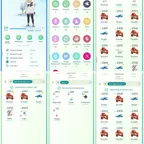 R156 | Level29 | 22 Legendary | 4 Shiny | Special Background Primal Groudon | Special Background Primal Kyogre | Special