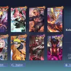MM366|Lv118|454Skin|EXALTEDCOLLECTORII|EPICRECALL|LEGEND Franco|2KOF(Gusion)|ASPIRANTS Layla|ALLSTAR Moskov|2NARUTO|3COL