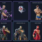 MR1043 // Count: Winter Soldier 10 skins Silver