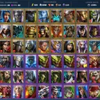 1300+ Days | Basim Ibn Ishaq | Gliseah | Wixwell | Ninja | 30Legend | 82Epic | 94k EN | 8.2k Gems | Longbeard