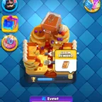 5 Million Gold || Level-44 || 15 Level Card 3 || 14 level Card 8 || 1200 Gems || Nc  Yes || 8700 Trophy || 63 Emote
