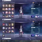 All Platform - EU - Level68 - 41 Characters 19 5'Star - 7 Weapon 5 Star - The Herta -  Evernight - Acheron - Hysilen - J