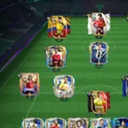 Epic Utots Messi ,  Utots Dembele || Meta squad ||, 126 Ovr Stacked with resources 