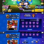 100k🌟RED AND BLUE KING FRANK 🌟MERCHANT GALE | MACHERINO PIN | MASTER 2025 | 99 MAX BRAWLER | 88 HYPERCHARGE | 500 SKIN