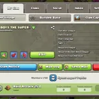 Boys The super || clan level 16 || cwl rank gold 3 || clan capital 8 || capital upgrade 1223 || Good English name clan 