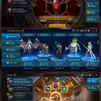 RSL744 // 1x Mythical Komidus bayek wixwell balar ezio Visix 2x loki Ninja Ronda 3.13 M power 3139 shards