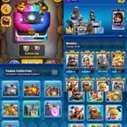 Town Hall 17 Heroes 1 Max Epic Equipment 4 Max with Clash Royale 12K Trophy 7 Card Max 12 Evo Card and Squad Busters