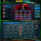RSL536 //TMNT Michelangelo Leonardo/Ninja L60/1.11M Power/1026 Shards /Lady Mikage Ready/3.39M Silver