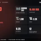 Unheard Edition | NA | LVL 15 | Gamma 3x3 | PvE LVL 38 | 267h | Stash 16.4M RUB | 1.3M RUB + 3.2K EUR + 1.4K USD