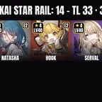 [ALL DEVICES] [Asia] TL 33 | 14 Characters | 3 5-Star | Yanqing | Seele | Bronya | Natasha | Hook | Serval | March 7th