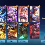 SL059|Lvl 38|RENOWNED I|ALL EMBLEM MAX|230 SKIN|61 HIGH WR|GUSION LEGEND|VEXANA ASPIRANTS|CHOU GOLD SAINTSEIYA|2 SANRIO