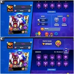99 Brawler | 80k Trophy | 32 Max Brawler | 31 Haypercharged | 320 skin| 63 Prestige | Oni Kenji | 80000 | 