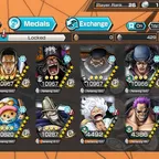 [4663][ IOS+ANDROID ] 9 EX META - Bonney + Blackbeard + Saturn + Kuzan + Kizaru + Luffy G5 + Zephyr + Zoro + Roger 