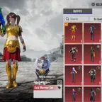 LVL.75 | 5x Kill Mesage | Gold Warrior Set | Mythic Fashion Done | Dragon Flame Berserker Set | Lilac Finesse Set Lv.3 