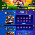 100k🌟 RED AND BLUE KING FRANK🌟MERCHANT GALE | MACHERINO PIN | MASTER 2025 | 99 MAX BRAWLER | 88 HYPERCHARGE | 500 SKIN