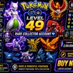 🎯HIGH DEMAND SHINY MEWTWO) MEWTWO BUDDY SHADOW LUGIA👹 LV49  ACCT | 619 TRADABLE | 63 LEGENDARY)   648 MOVE) RARE ACCT 