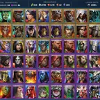 1300+ Days | Lanakis | Ukko | Queen Eva | Ninja | 26Legend | 82Epic | 92k EN | 8.9k Gems | Jagg | Ignatius | Minaya