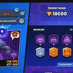 (TROPHY-18600)-[BRAWLER:67],HYPER-7-(MAXED 16) DEAL AUTOMATIC