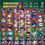 67k trophy! All 102 brawler! 56 hyper! 300+ skins