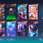 RARE HYPER MM  MAGE FIGHTER ACC || 4 LEG 22 GRAND 25 EXQUISITE || ALMOST WORLD COLLECTOR || EX 95 STAR || GOOD RECALL ||