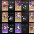 HSR828 // / / / / / / TOP ACCOUNT | Zele, Locha, Silver Wolf, Bronya, Clara, Welt, Cheetah, Bailu