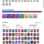 Level 70 | Elite 63 | 117 Card Max | Emote 193 | 4.3M Coin | 5574 GEMS | SuperAccount | instant Delivery