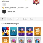 LEVEL 59 | TROPHIES 10000 | (11 EVO CARD)-(13 CARD LVL15) | 8 YEARS PLAYED | 51K GOLD | CR419