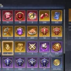 WOR597 // / GLOBAL / / lvl 46 / / / / Eivor+Morrigan+Ajax+Lu Bu+King Harz + 14 legendaries / / /