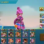  T5 - 817M Mights - Kingdom 404 - 3 Castle Skins | Vip 13 | ATK 248+ | 14M Troop | 97K Gem | 381M Research | l