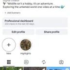 1.3k Wildlife Instagram Account | Secure Transfer | OG Email |0rganic Followers |