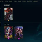 SEVER [ SG2 ] -120 LVL  - UNRANK - 129 SKINS - 96 CHAMP [4784 BE - 21 RP ] - FULL ACCESS 