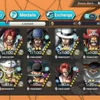 IOS Android - Level 50 - EX 11 - Luffy - Shenks - Kozan - Lochy - Rager - Zoro - Setren -  Code1588