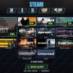 [30 Games | 384 USD][CS2 PRIME | RUST] | DayZ | PAYDAY 2 | Terraria | Garry's Mod | Arma 2: Operation Arrowhead