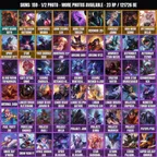 [LAS] 159 skins | 141 champions | 121726 BE | Level 310 | Gun Goddess Miss Fortune | DJ Sona | Elementalist Lux