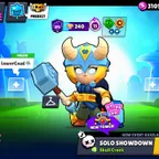 🔥60K TROPHY [ 18K BLING ] 🔥 391 GEM | 104 BRAWLER | 30 MAXED | 25 HYPERCHARGE | 249 SKIN | INSTANT DELIVERY