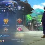 MLBB | Fall777 | LV 83 | JULIAN JJK + KOF KARINA + CLAUDE LUCKYBOX + CC NATALIA | 133 HEROES | 231 SKINS | MAX EMBLEM