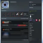 RT1020 //Rust Account / 10.000 H/ Old 39-53 Twitch Drops (165 skins)