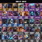 [MENA] 64 skins | 120 champions | 6309 BE | Level 190 | Annie in Wonderland | Space Groove Blitz & Crank | Blood Lord