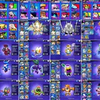 52 BUFFIES | 27 MAXED | 104 BRAWLERS | 14k GOLD | 40k TROPHY | LIGHTBEARER EDGAR | 2 MECHA LEON | ZEUS BROCK | PAPER COR