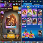 🔥KT15 [ 12206 TROPHY ] 🔥 8 MAXED | 4 HEROS | 9 EVOLUTION | 122 CARDS | INSTANT DELIVERY