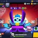 237 SKINS | 51.700 TROPHIES | 92 BRAWLERS | 11 HYPERCHARGE | 15 MAX | 24 PRESTIGE | 15 BUFFIES