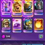 BEST PRICE 21 Level 16 17 Evo 7 Heroes 1 Double Prince Max Balloon Cycle Max 9 Years Old Rare Cool Emotes