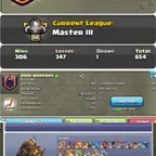 DARK WARRIORS [] Level 28 [] Capital Hall Full Max [] League Master [] War Win 306 [] BEST-DEAL